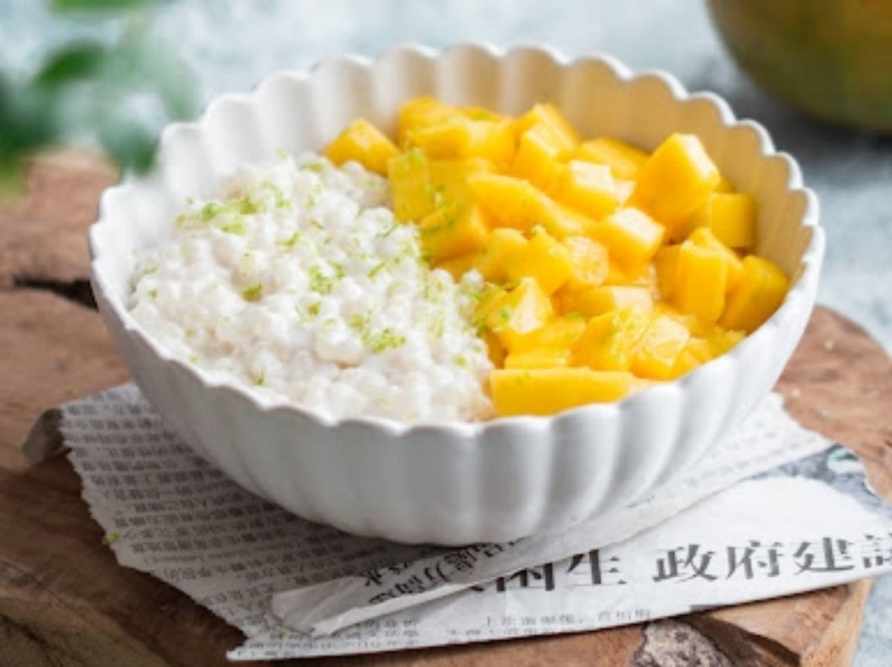 Perles du Japon au lait de coco / mangue